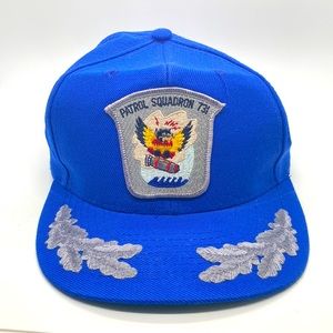 Vtg Patrol Squadron Hat SnapBack